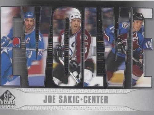2020-21 Upper Deck SP Signature Edition Legends - Joe Sakic #E-12