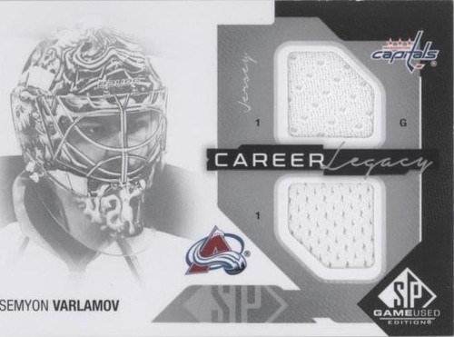2014-15 SP Game Used - Semyon Varlamov #CL-SV