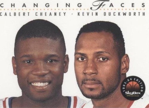 1993-94 Skybox Premium - Kevin Duckworth/Calbert Cheaney #318