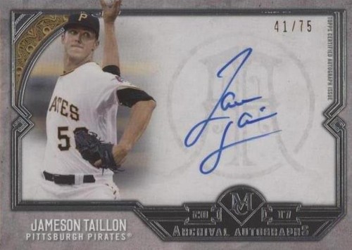 2017 Topps Museum Collection - Jameson Taillon #AA-JTA
