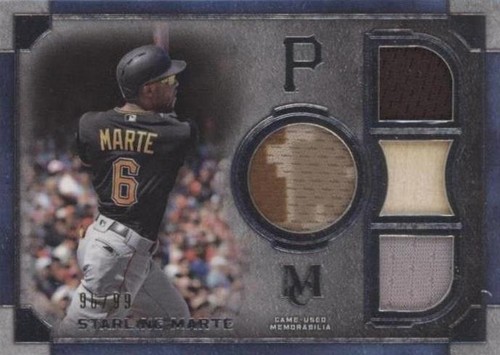 2019 Topps Museum Collection - Starling Marte #SPQR-SM
