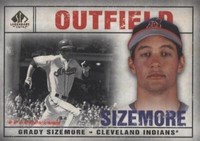 2008 SP Legendary Cuts - Grady Sizemore #34