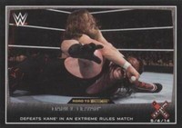 2015 Topps WWE Road to Wrestlemania - Daniel Bryan #15