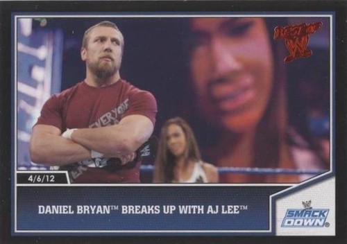 2013 Topps Best of WWE - AJ Lee Daniel Bryan #3