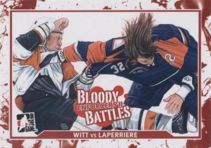 2013-14 In the Game Enforcers II - Brendan Witt Ian Laperriere #176
