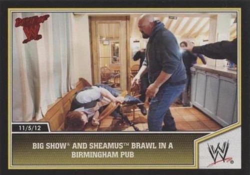 2013 Topps Best of WWE - Big Show Sheamus #58
