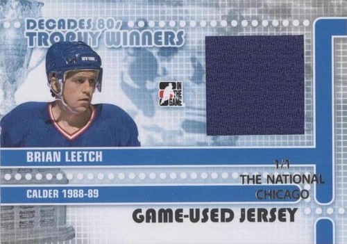 2010-11 In the Game Decades 1980s - Brian Leetch #TWJ-28