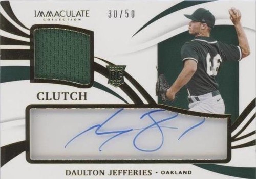 2021 Panini Immaculate Collection - Daulton Jefferies #CCR-JE