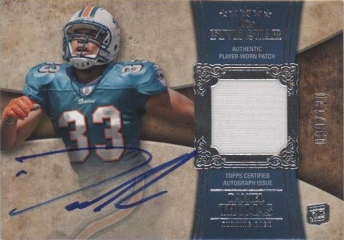 2011 Topps Five Star Daniel Thomas #151