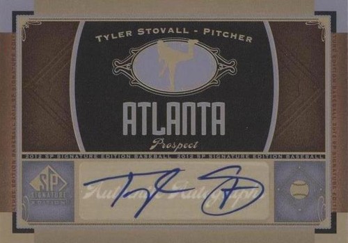 2012 SP Signature Edition - Tyler Stovall #ATL 6