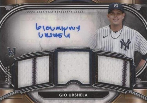 2021 Topps Museum Collection - Gio Urshela #SPTRA-GU