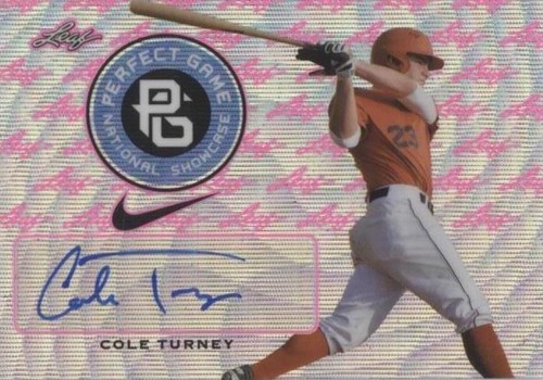 2016 Leaf Perfect Game National Showcase - Cole Turney #BA-CT1