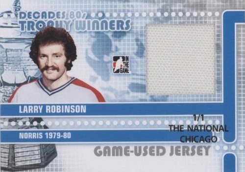 2010-11 In the Game Decades 1980s - Larry Robinson #TWJ-03