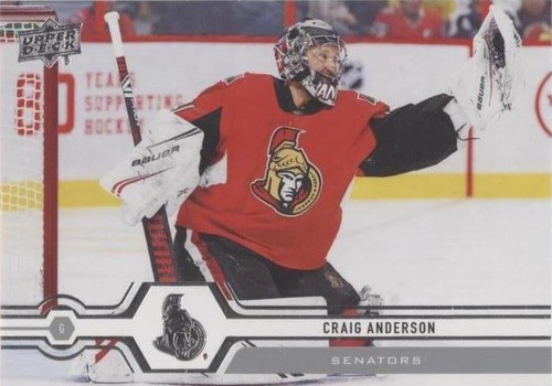 2019-20 Upper Deck - Craig Anderson #290