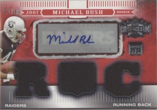 2007 Topps Triple Threads Michael Bush #117