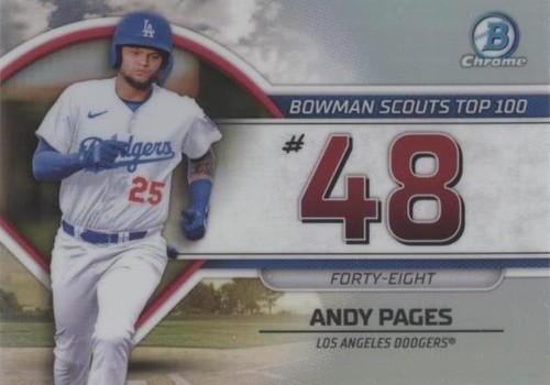2023 Bowman - Andy Pages #BTP-48