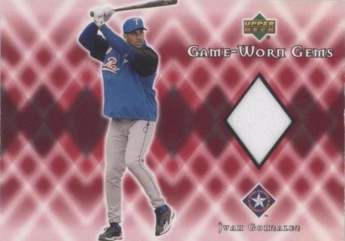 2002 Upper Deck - Juan González #G-JG