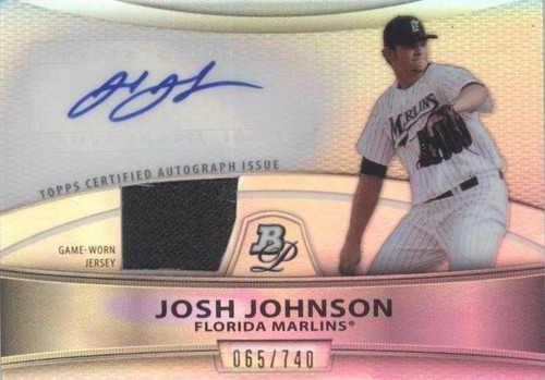2010 Bowman Platinum - Josh Johnson #PAR-JJ