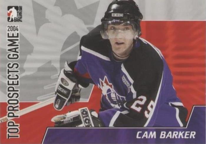 2004-05 In the Game Heroes and Prospects - Cam Barker #TPG-04