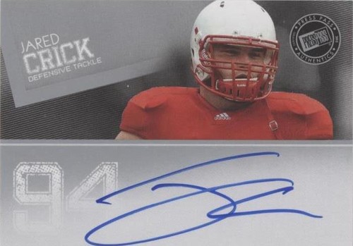 2012 Press Pass Jared Crick #PPS-JC2