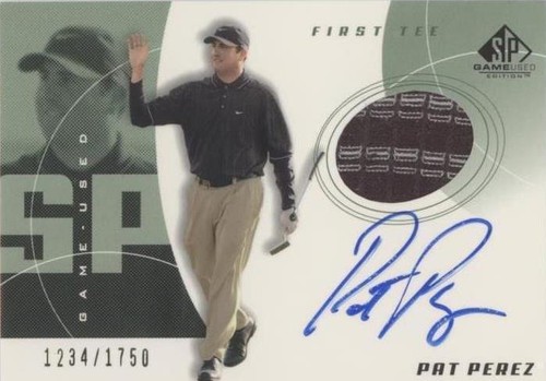 2002 SP Game Used Edition - Pat Perez #68
