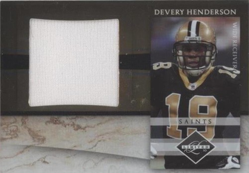 2010 Panini Limited Devery Henderson #35