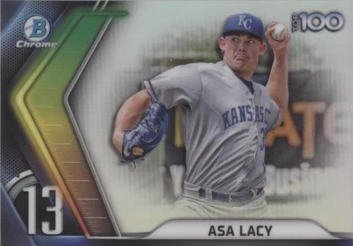 Asa Lacy 2021 Bowman 5x7 Scout's Top 100 #BTP-30 17/49