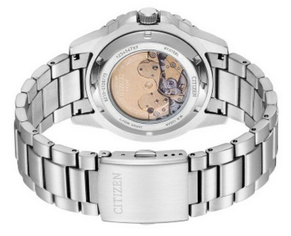 Pre-owned Citizen 2022 Unique Urban Mechanical Automatic Men's Watch Nj0170-83x