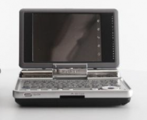 Vintage Sharp Zaurus Handheld PDA Mini-Laptop -Linux OS (SL
