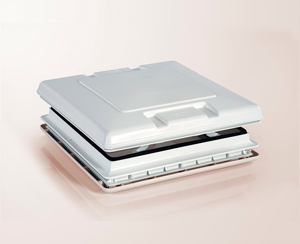 Fiamma Dachhaube Dachluke Vent 50 X 50 WeiÃ Wohnwagen Caravan Mit Rollo Weiss