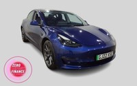 2022 22 TESLA MODEL 3 (DUAL MOTOR) LONG RANGE SALOON 4DR ELECTRIC AUTO 4WDE (346