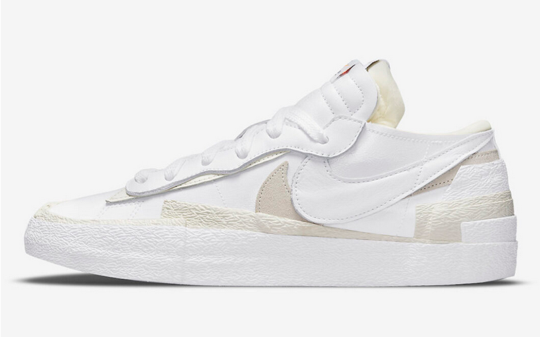 【本物保証 /関税・送料無料】NIKE BLAZER LOW BE TRUE Nike Blazer X Sacai Low White Patent Leather | eBay