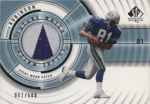 2001 SP Authentic Koren Robinson #94