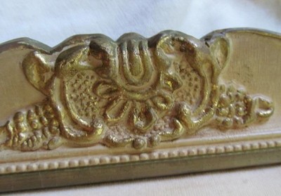 Beautiful Porcelin Placque, Oval with Bucolic Couple in high releif, Framed