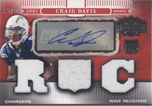 2007 Topps Triple Threads Craig Davis #131