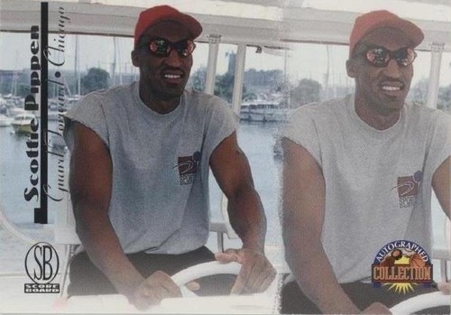 1996 Score Board Autographed Collection - Scottie Pippen #2