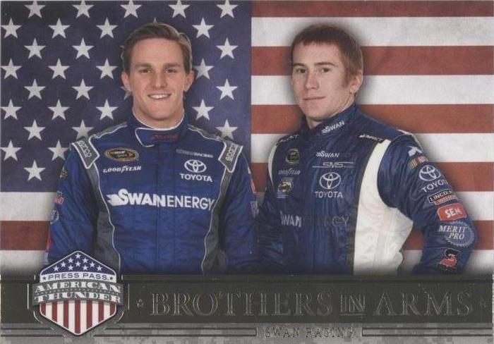 2014 Press Pass American Thunder - Cole Whitt Parker Kligerman #60