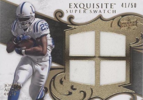 2008 Upper Deck Exquisite Collection Joseph Addai #SS-JA