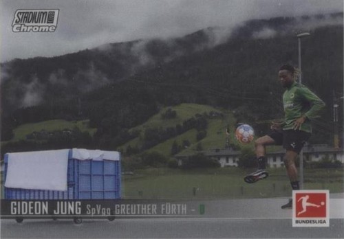 2021-22 Topps Stadium Club Chrome Bundesliga Gideon Jung #45