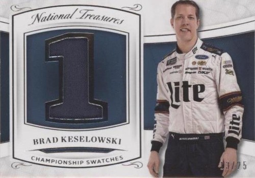 2017 Panini National Treasures - Brad Keselowski #CS-BK