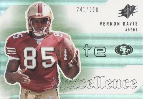 2006 SPx Vernon Davis #SP-VD