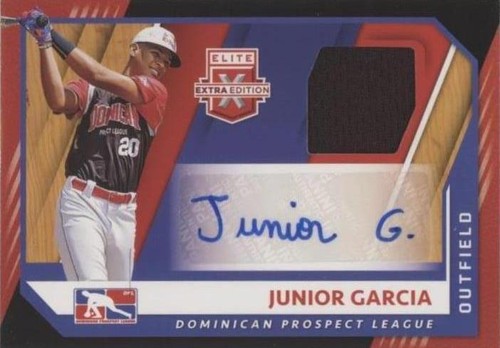 2021 Panini Elite Extra Edition - Junior Garcia #DPLMS-JG