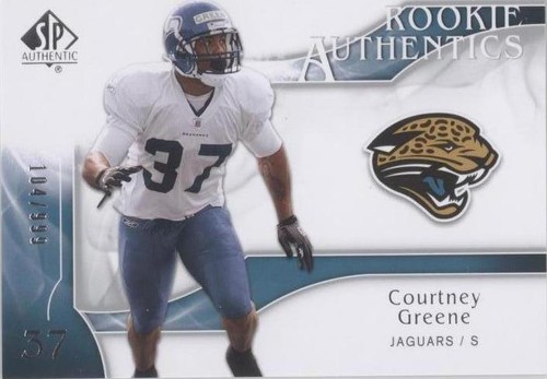 2009 SP Authentic Courtney Greene #292