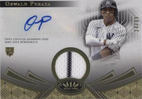 2023 Topps Tier One - Oswald Peraza #T1AR-OP