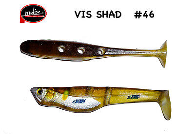 MOLIX VIS SHAD 95 COLORE 43 VERDINO SPINNING LAGO BLACK BASS LUCCIO