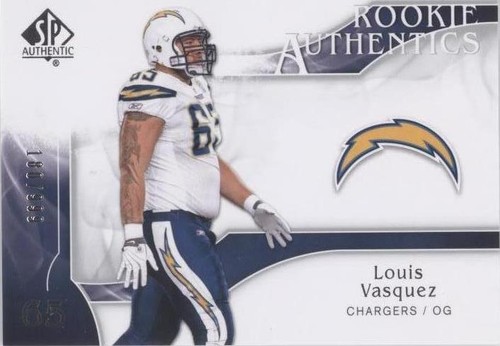 2009 SP Authentic Louis Vasquez #285