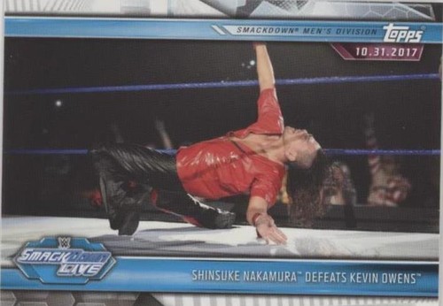 2019 Topps WWE Road to Wrestlemania - Shinsuke Nakamura #66