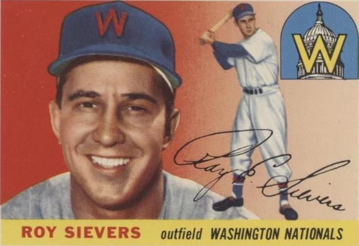 1955 Topps - Roy Sievers #16