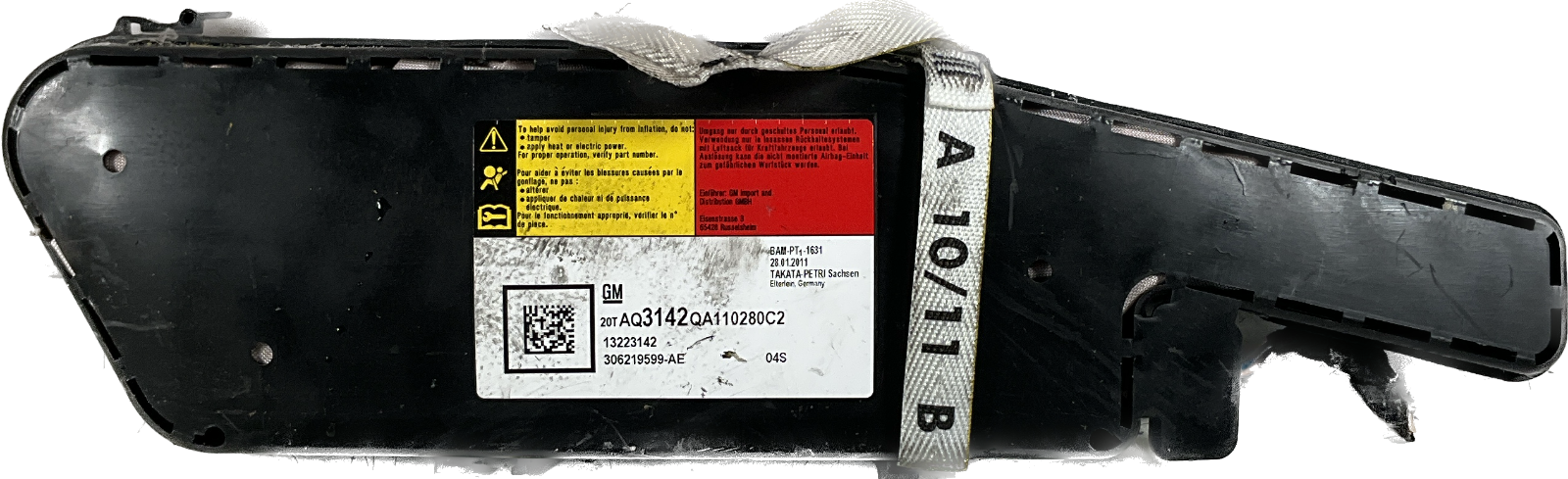 Carica airbag sedile anteriore sinistra OPEL INSIGNIA A 2012 13223142