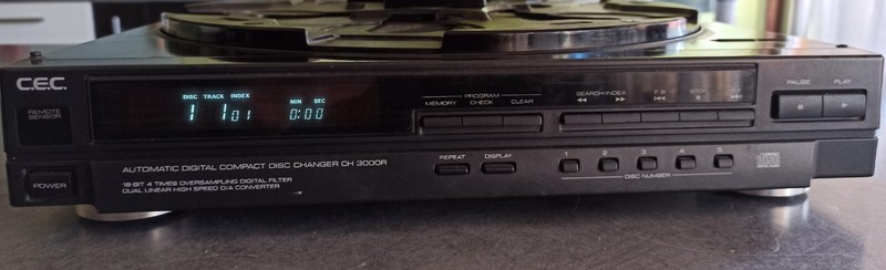 Platine 5 Cd C.E.C. Ch 3000r, Pour PiÃ¨Ces